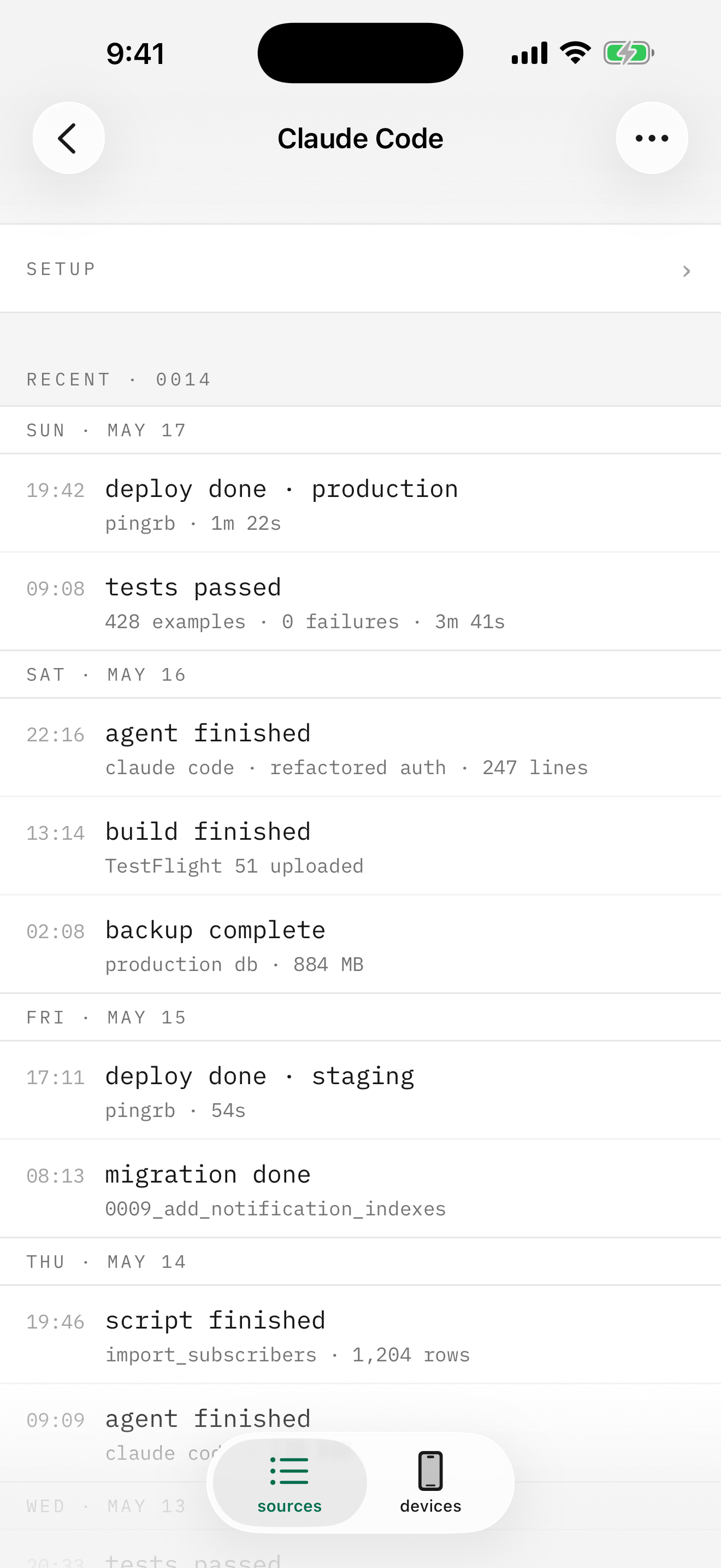 Notifications
