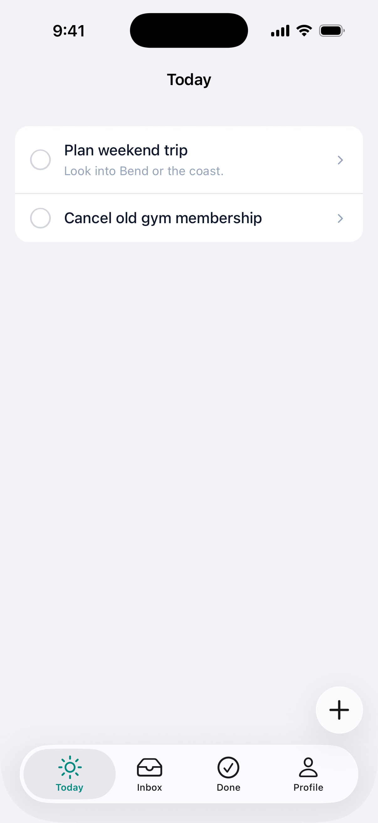 Floating action button on iOS