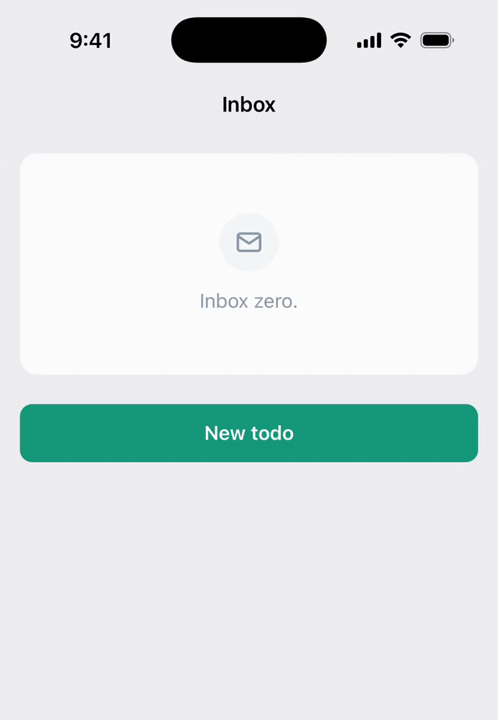 Tapping back skips the form page